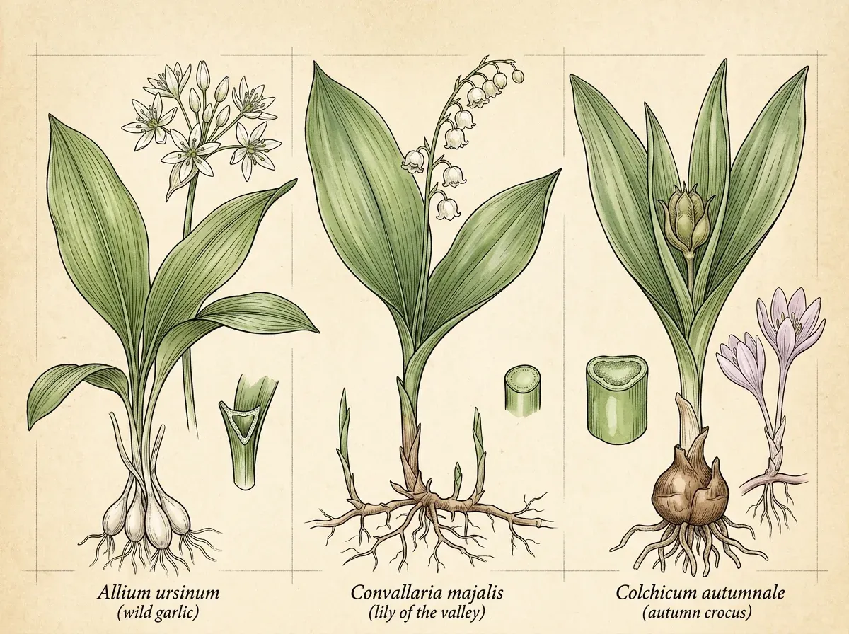 Bärlauch sicher sammeln – So vermeidest du Verwechslungen